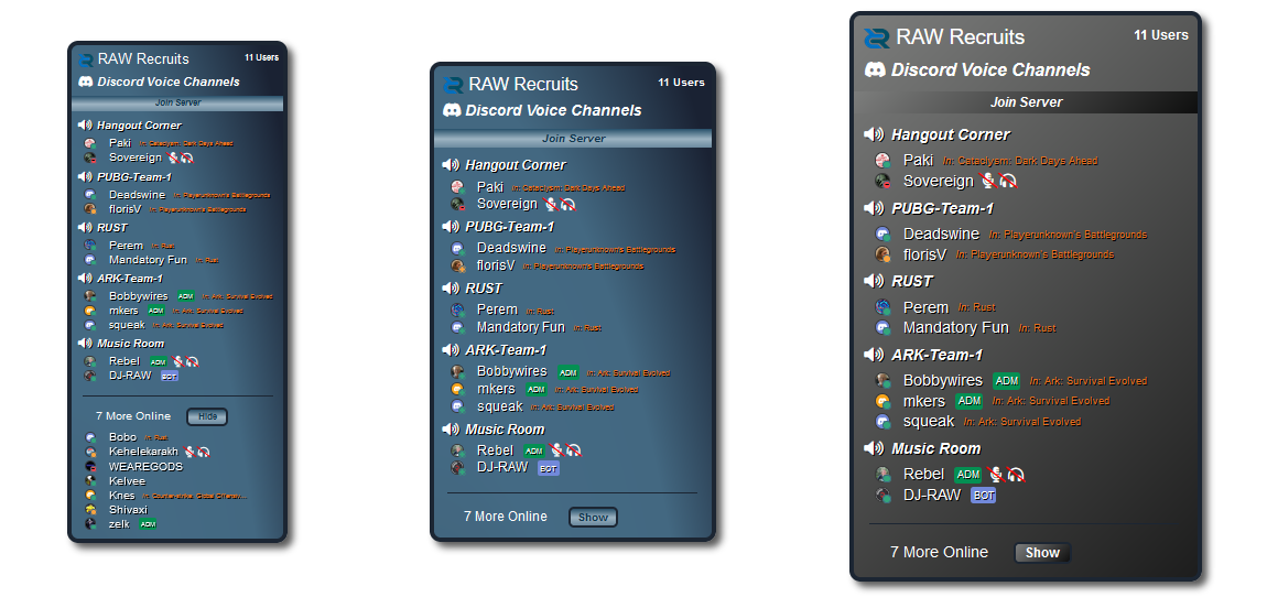 Discord Viewer Styled